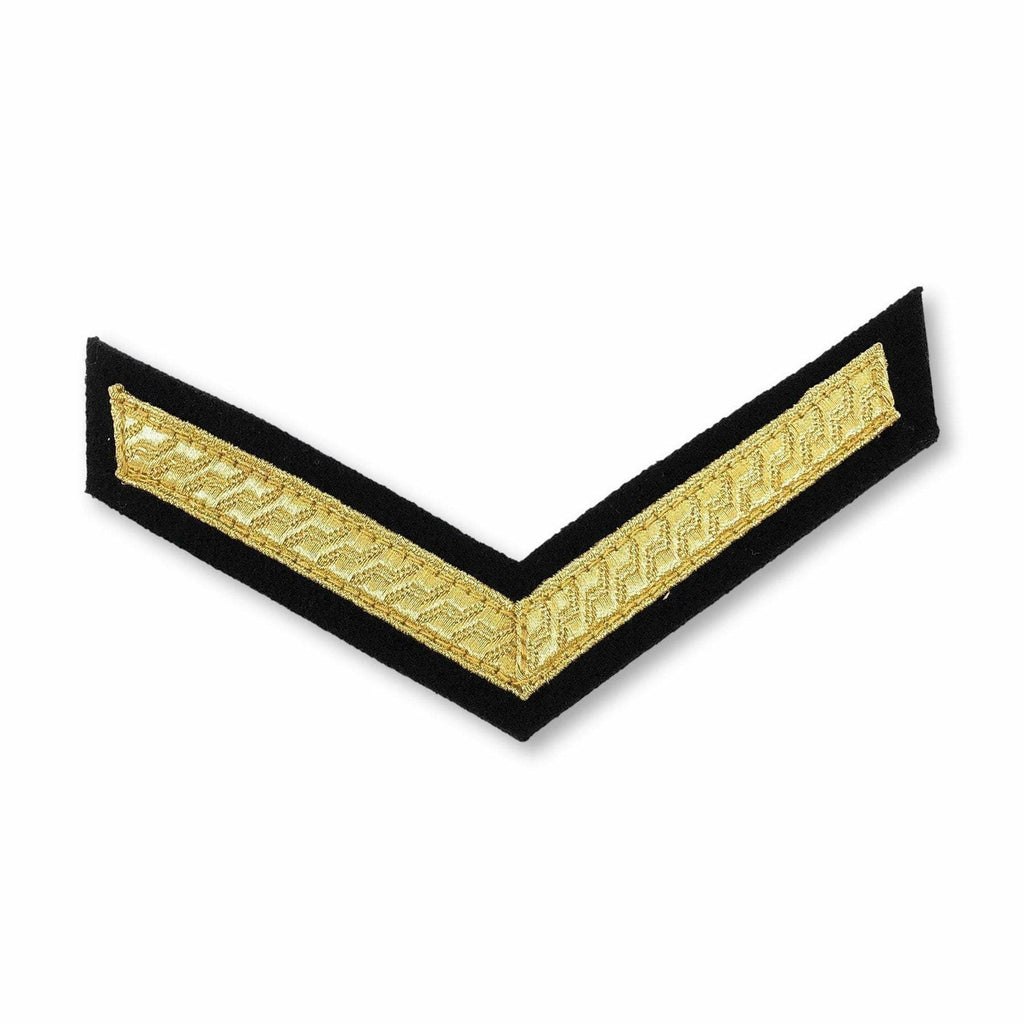 Ammo & Company Mess Dress - Chevrons - Gold on Black  - L/Cpl